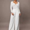 Women's Ruched Wrap Sweetheart Neck Bodysuit