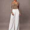 Women's Ruched Wrap Sweetheart Neck Bodysuit