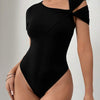 Women's Twist Detail One-Shoulder Bodysuit