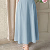 Women's High-Waist A-Line Midi Skirt