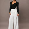 Women's Ruched Wrap Sweetheart Neck Bodysuit
