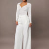 Women's Ruched Wrap Sweetheart Neck Bodysuit