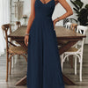 Textured Wide-Leg Cami Jumpsuit
