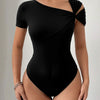 Women's Twist Detail One-Shoulder Bodysuit