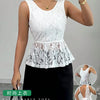 Grace Lace Peplum Top
