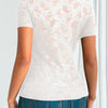 Scallop Lace Fitted Top