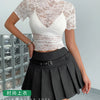 Floral Lace Mesh Top