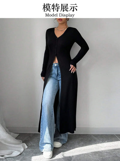 Longline Split Front Top