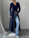 Longline Split Front Top