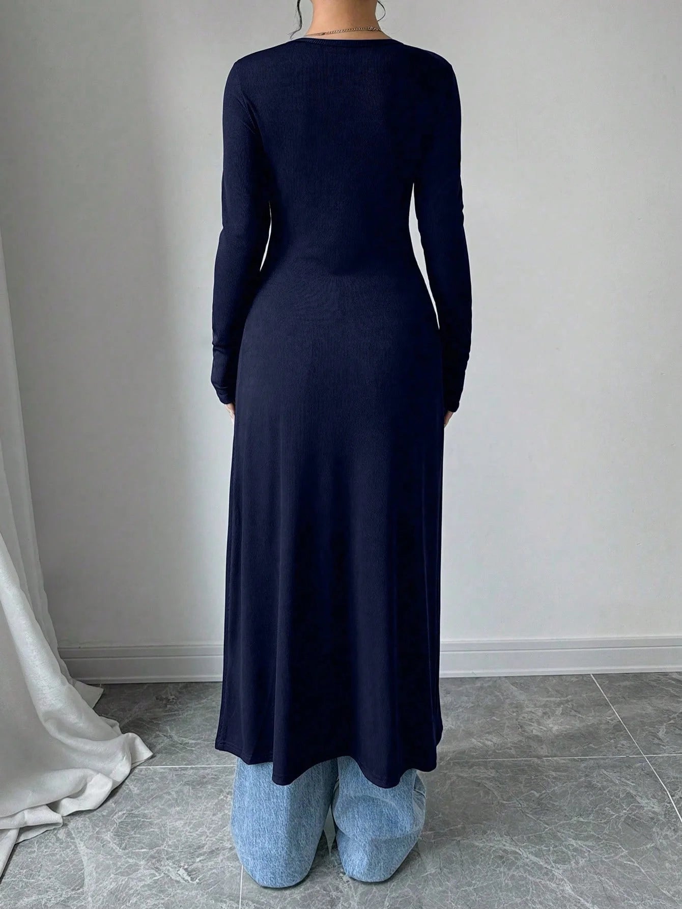 Longline Split Front Top