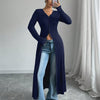 Longline Split Front Top