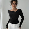 Ruched Off-Shoulder Top