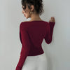 Ruched Off-Shoulder Top