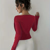 Ruched Off-Shoulder Top