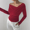 Ruched Off-Shoulder Top