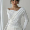 Ruched Off-Shoulder Top