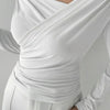Ruched Off-Shoulder Top