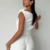 Draped Off-Shoulder Top