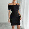 Lace Off-Shoulder Bodycon Dress