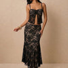 Lace Mermaid Skirt Co-ord Set