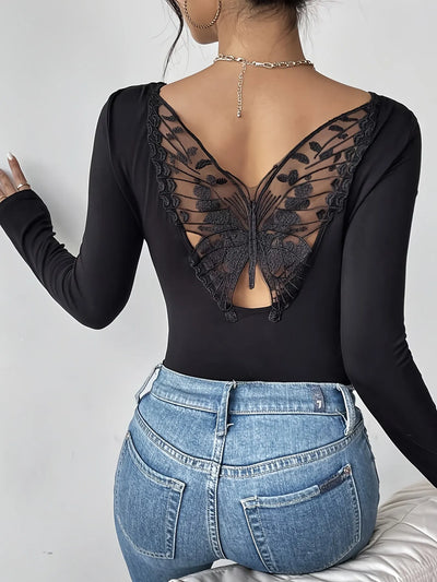 Butterfly Back Full Sleeve Top
