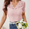 Elegant Lace Sweetheart Top