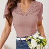 Elegant Lace Sweetheart Top