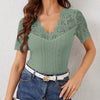 Elegant Lace Sweetheart Top
