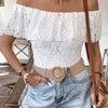 Grace Lace Off-Shoulder Top
