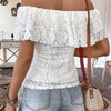 Grace Lace Off-Shoulder Top