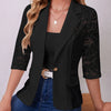 Elegant Lace Blazer Top