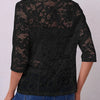 Elegant Lace Blazer Top