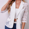Elegant Lace Blazer Top
