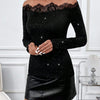 Starlight Lace Off-Shoulder Top
