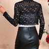 Elegant Lace Shrug Top