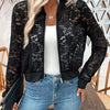 Lace Zip-Up Jacket