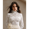 Floral Lace High Neck Top