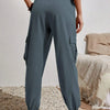 Women's Drawstring Cargo Jogger Pants