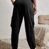 Women's Drawstring Cargo Jogger Pants