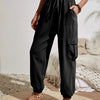 Women's Drawstring Cargo Jogger Pants
