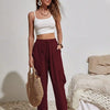 Women's Drawstring Cargo Jogger Pants