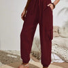 Women's Drawstring Cargo Jogger Pants