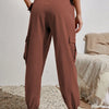 Women's Drawstring Cargo Jogger Pants
