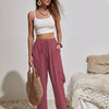 Women's Drawstring Cargo Jogger Pants