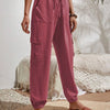 Women's Drawstring Cargo Jogger Pants
