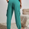 Women's Drawstring Cargo Jogger Pants