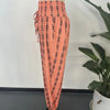 Women's Boho Print Smocked Waist Jogger Pants