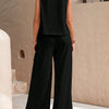 Sleeveless Palazzo Co-ord Set