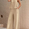 Sleeveless Palazzo Co-ord Set