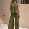 Sleeveless Palazzo Co-ord Set